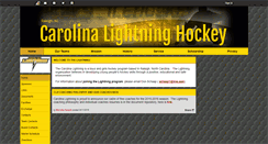Desktop Screenshot of carolinalightninghockey.com